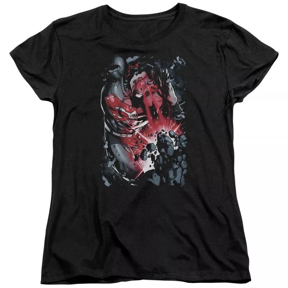 Superman  Heat Blast  Women s T-Shirt M
