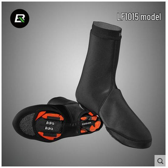 ROCKBROS Waterproof Warm Cycling Overshoes for Road and Mountain Bike Shoes