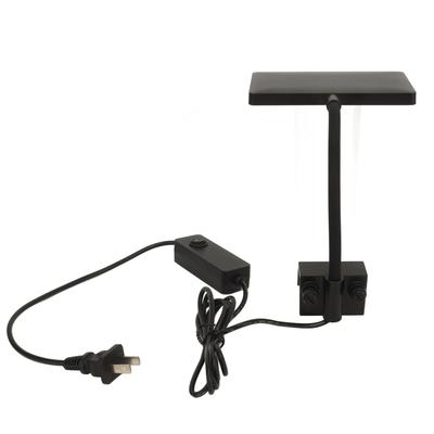 Luce a Clip per Acquario Full Spectrum Piccola Dimensione PC e Lega di Alluminio Luce LED per Acquario