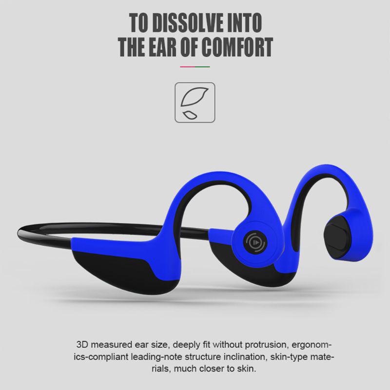 Buy Z8 Bone Conduction Headphone Wireless Bluetooth 5 Handfree Outdoor