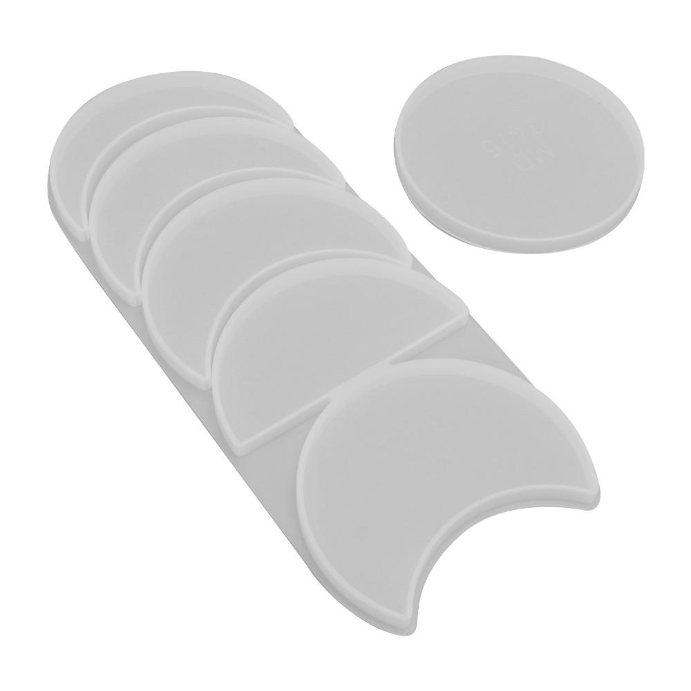 2pcs Silicone Lunar Silicone Mould Easy Demoulding Moon Phase Resin Mould Resin Jewelry Making
