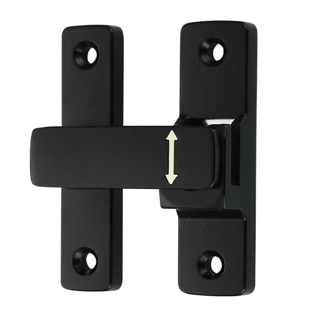 Furniture Luminous Door Buckle Hardware Sliding Door Lock New Positioning Latch  Door