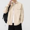 Spring New Trend American Heavy Cotton Shirt Casual Jacket Men's Jacket