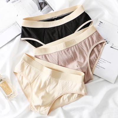 Ropa Interior para Hombre Color Sólido Algodón Calzoncillos Cintura Media Bragas Tallas Grandes para Hombre Calzoncillos Transpirables para Hombre