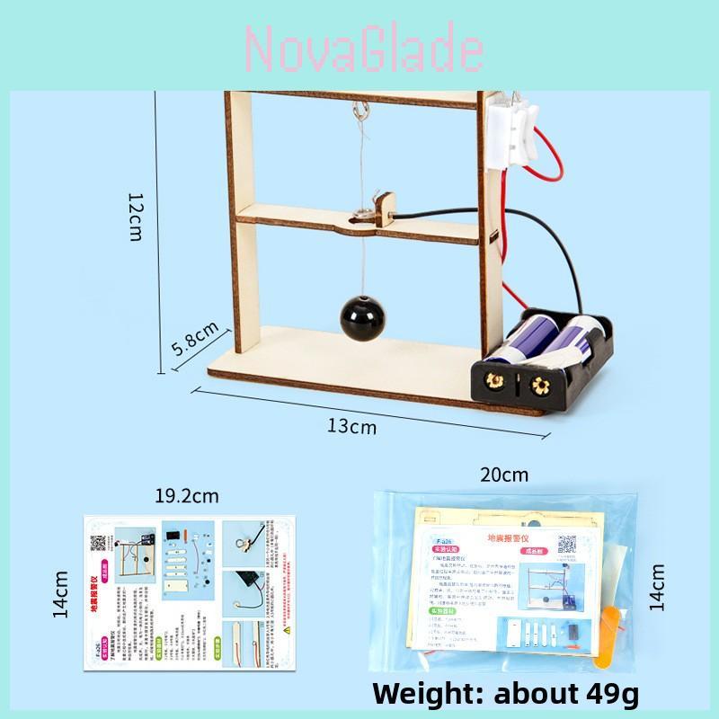 Erdbebensensor DIY-Modell Wissenschaftsexperiment mit Multimaterial-Bausatz für MINT-Bildung