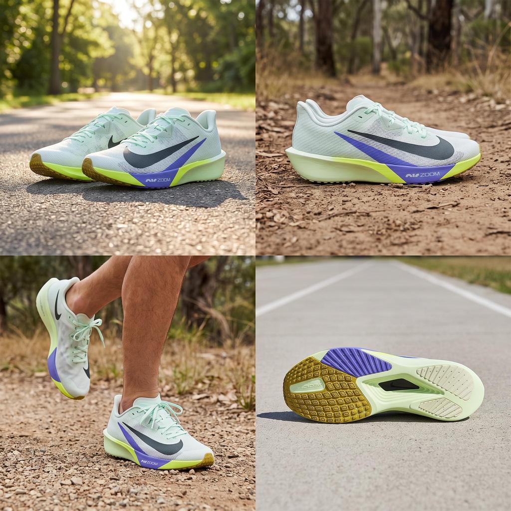 Nike Ανδρικά Αθλητικά Παπούτσια Rival Fly 4 Training Πράσινα FV6040300