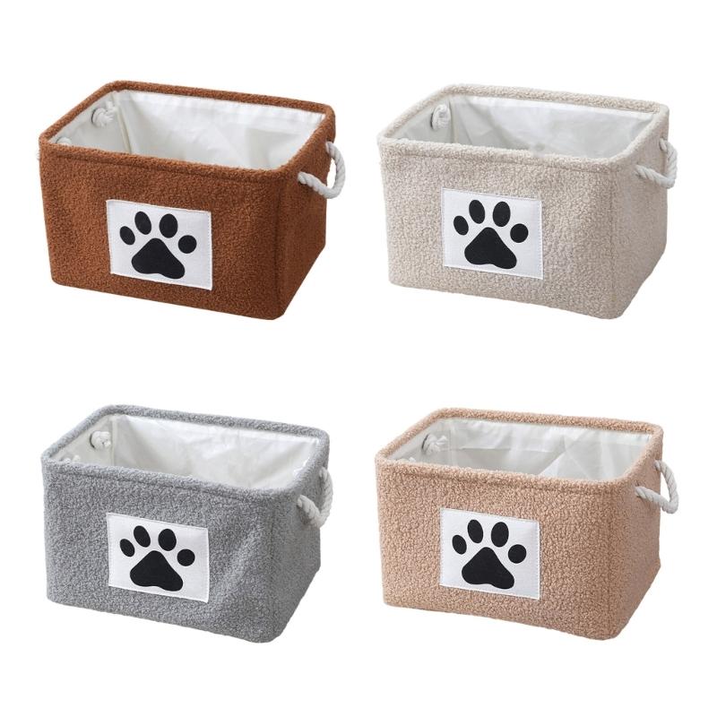 Multi Purpose Cloth Storage Bin With Foldable Design For Bedroom Kids Room And Living Room Easy To Carry