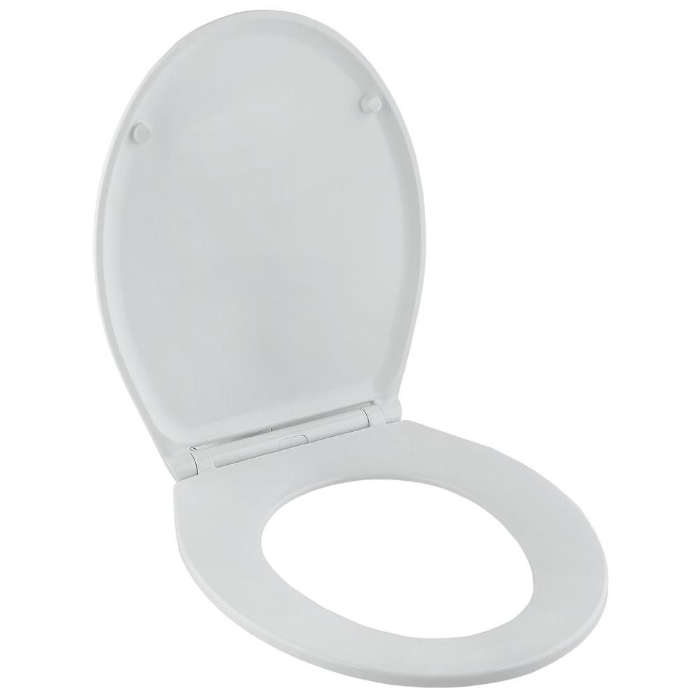 Soft-close, removable toilet seat AWD INTERIOR 1442 Salsa duroplast white