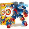 Lewan 2077 Steel Mech American Team Killer Assembled Building Blocks Boy Toy Gift Compatible with Lego