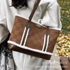 Autumn and Winter Plush Bag Commuter Tote Bag Women's 2025 New Fashion Popular Shoulder Bag Large Capacity Hand Bag