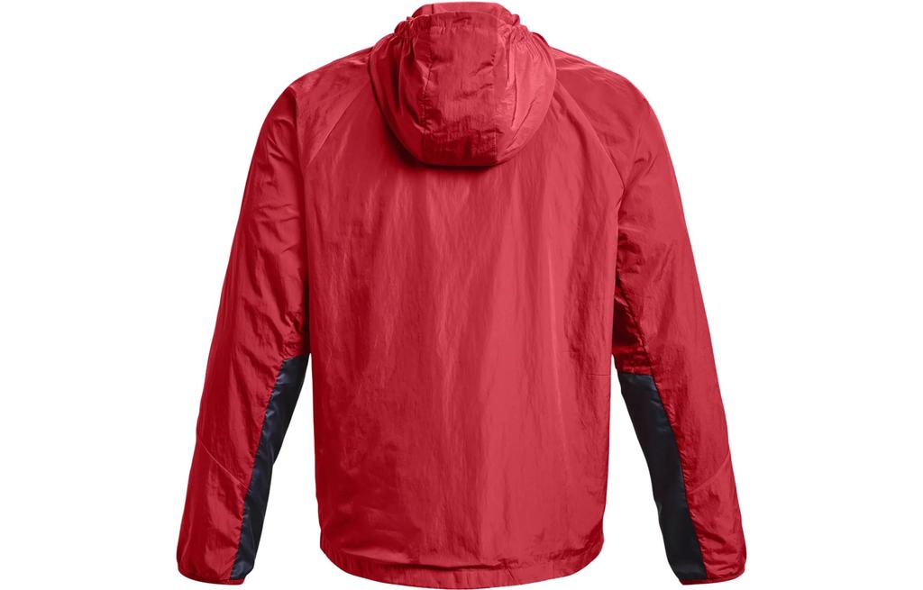 Under Armour RUSH Jackets Men's Red Hooded Moderate Other 1377181-638