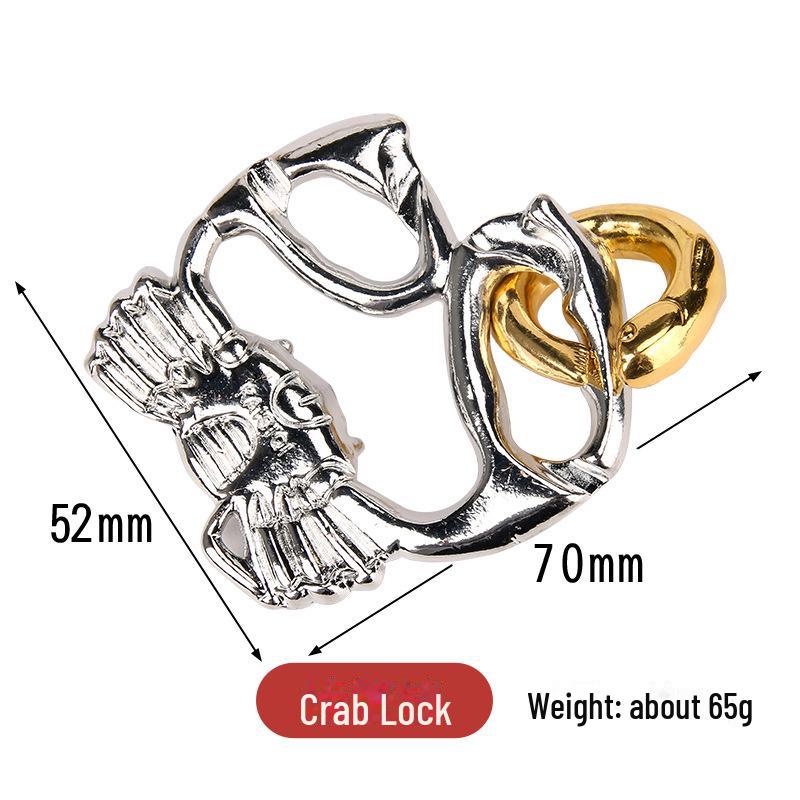 Puzzle ze zinkové slitiny Kongming Lock: Vzdělávací hračka s vysokým IQ pro dospělé a děti