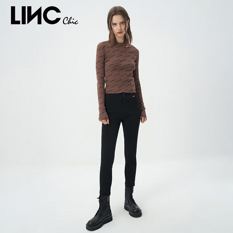 Jinyujie Women's Slim Fit Black Skinny Duck Down Pants