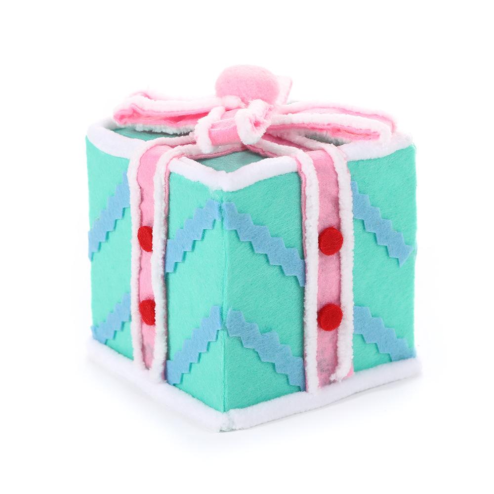 

Christmas Gift Box Decoration Macaron Box Home Christmas Tree Xmas Hanging Pendants Navidad New Year 2026 Christmas Decor Gifts