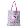 Sanrio Hello Kitty Tote Bag (monotone Animal Print) Japan NEW Sanrio Characters