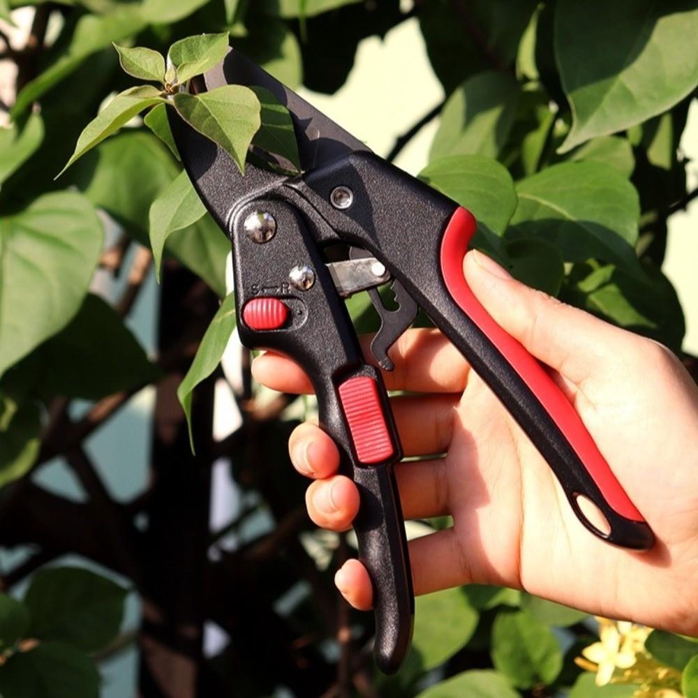 SK-5 Steel Pruning Shears Effortless Cutting Ratchet New Garden Clippers Garden Use