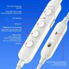 Corded In Ear Headphones Soft Comfort Earbuds EarphonesSkin Friendly and Lightweight Design for Extended Wear
