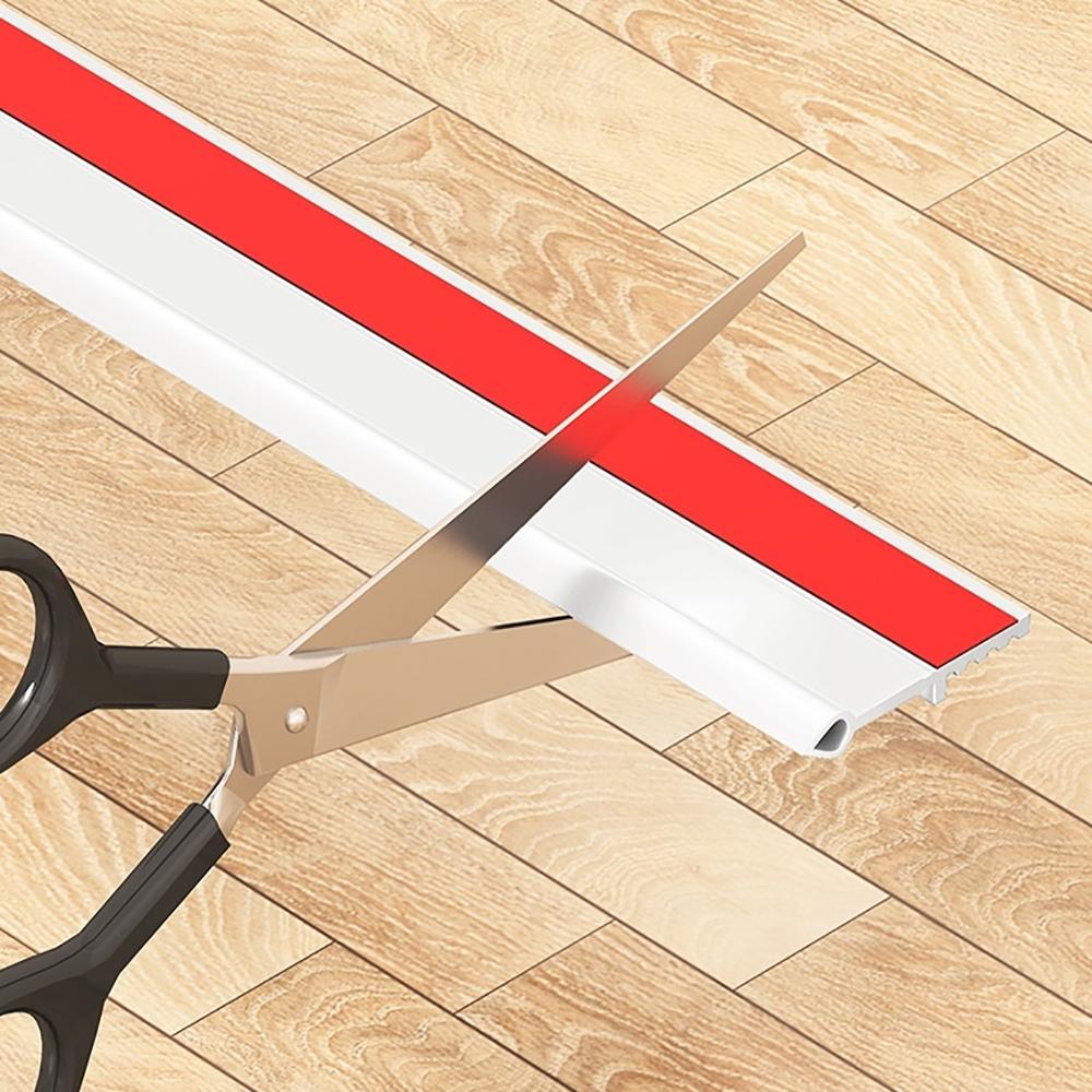 1pc 1m/39.37in Door seam windproof strip, door bottom sealing strip, baffle, door frame, glass door, windproof