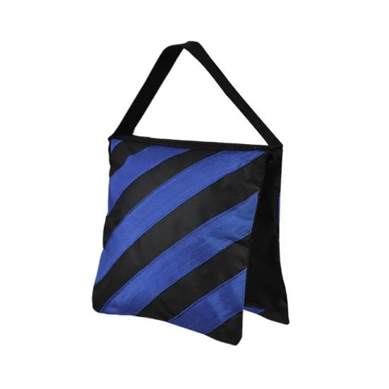

Striped Photography Sandbag Heavy Duty Video Studio Photo Empty Saddlebag Light Stand Tripod Tent Umbrella Base синій