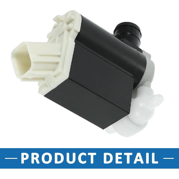 Windshield Washer Motor Pump 98510-2V100 for Hyundai Veloster 2012-2017 Black