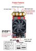 TPA3255 300WX2 Stereo Power Amplifier Board, Bridged Mono 600W