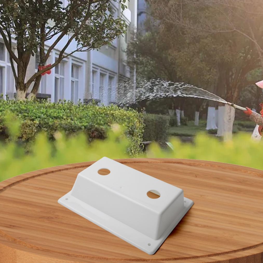 RV Faucet Bezel Cover Made of ABS Plastic for Reliable Leak Protection