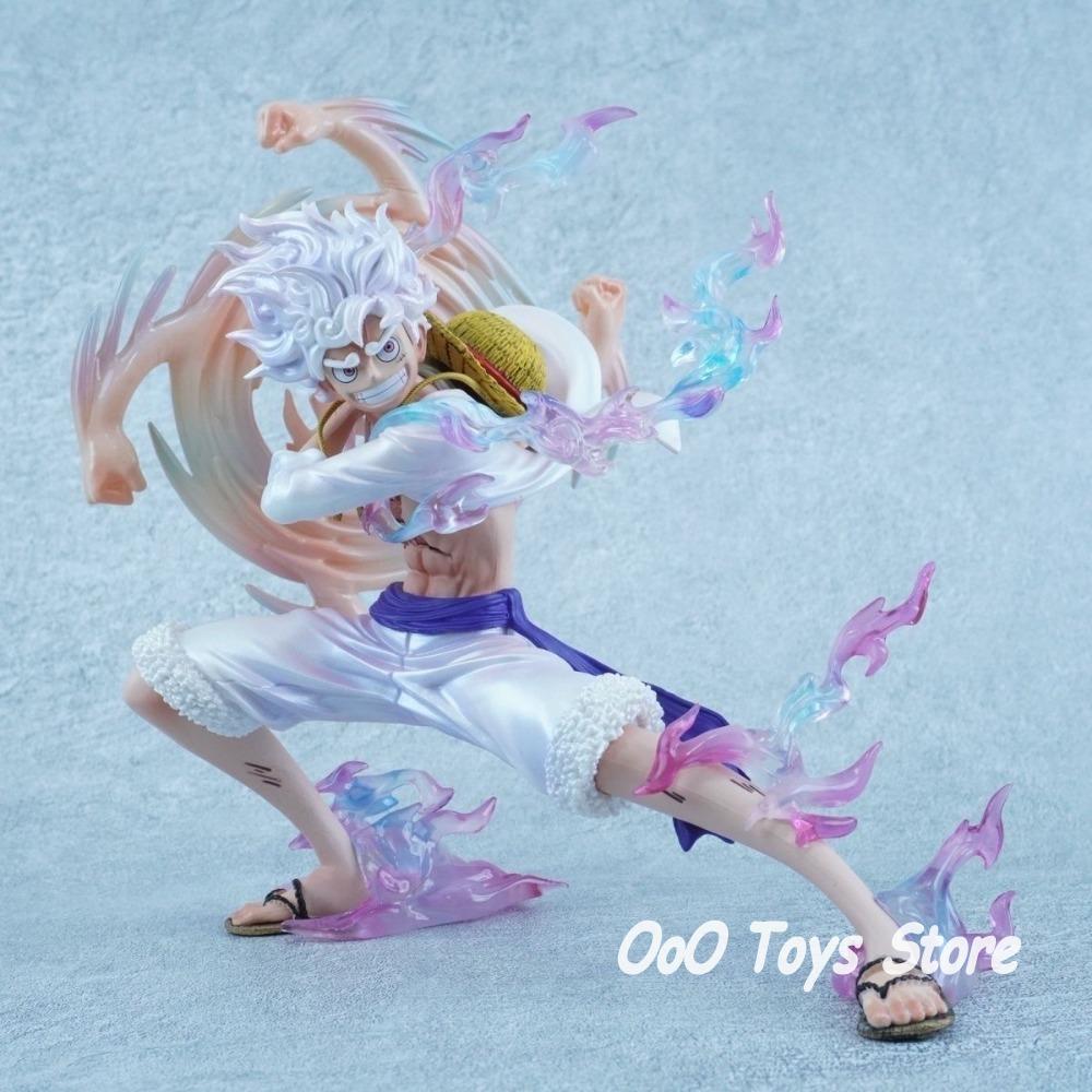 

19cm/7.48in Anime One Piece Figure Swing Arms Nika Luffy Action Figures Pvc Collection Model Toys for Childre Gifts