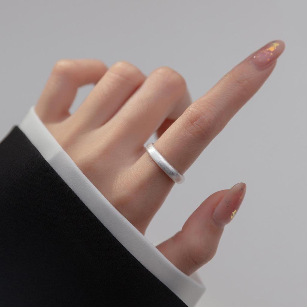 Trendy Twin Flower Pearl Adjustable Ring for Women – Elegant, Fashionable, and Sweet Index Finger Jewelry
