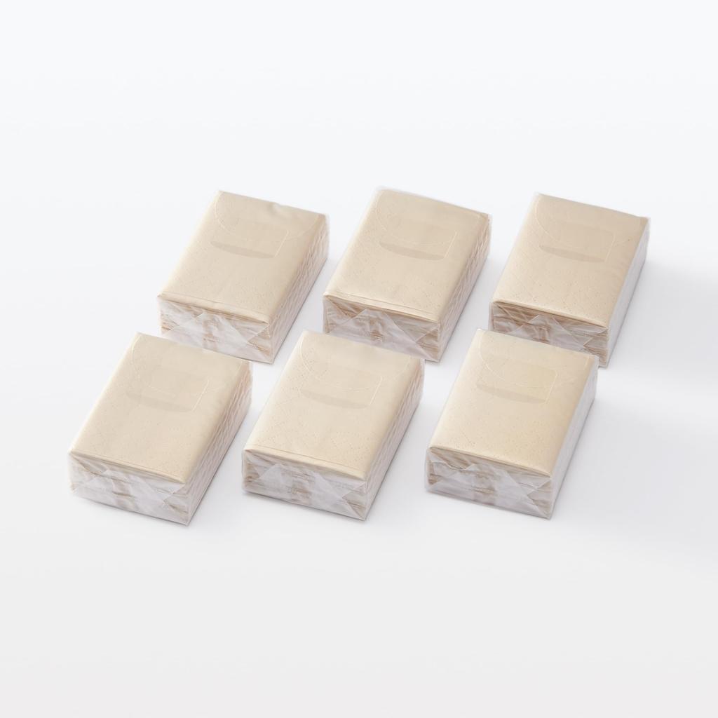 MUJI Bamboo Portable Paper Napkins MAA76A2S 100%