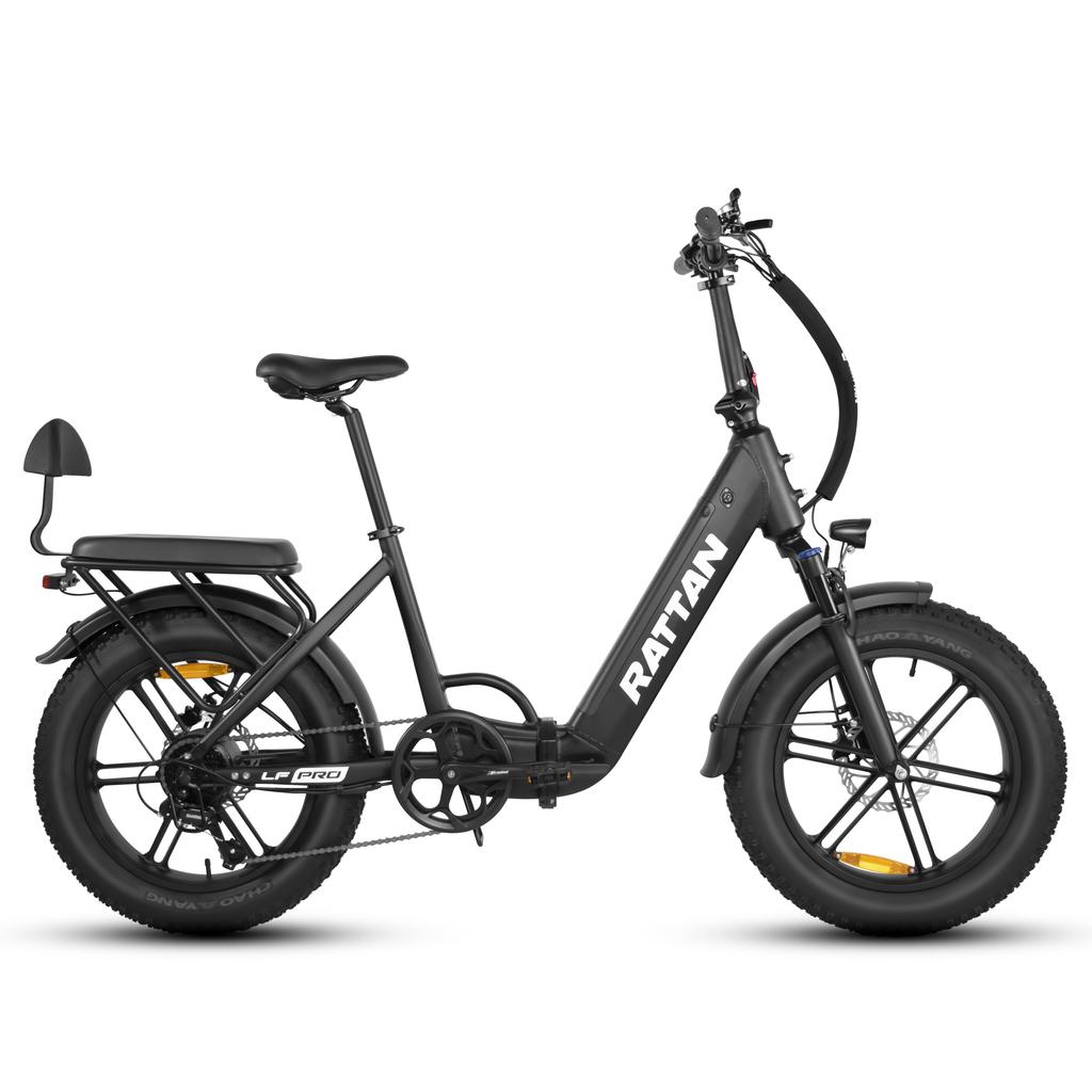 Bicicletă Electrică Versatilă de Oraș RATTAN LF PRO Motor 750W Baterie 48V18AH Roți Grase 20*4 Inch Scuter Electric pentru Navetă Urbană Pentru Adult Cu Scaun pentru Pasager