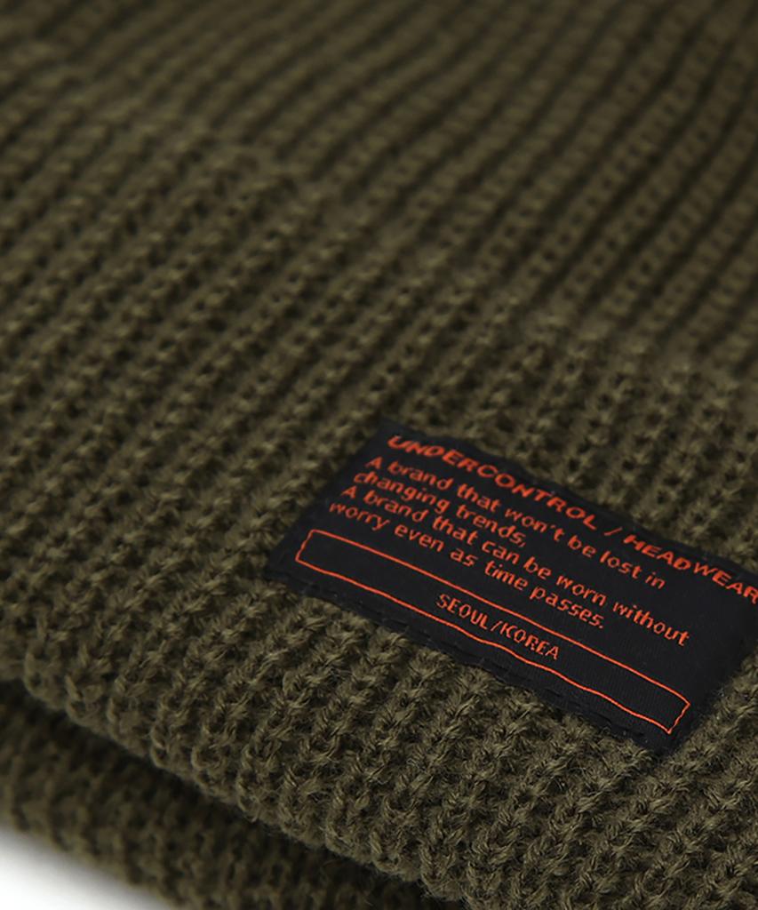 Eondeokeonteulol Winter Short Beanie Beanie / Monk Fit / Combat / Khaki