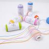 Elastic Sewing Thread 6 Color Sewing Thread 21.87Yard Per Spool Elastic Thread for Sewing Machine Hand Stitching
