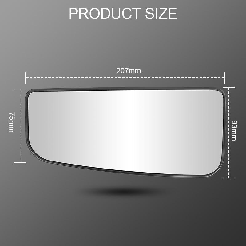Heated Side Lower Rearview Mirror Glass Mirror Lens For Ford F150 2015- Super Duty F250 / F350 / F450 2017- FL3Z17K707V
