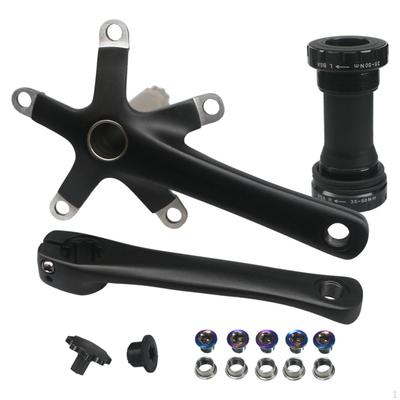 Crankstel 152 mm 165 130 BCD met een Trapas Kit En Kettingbladbouten voor BMX