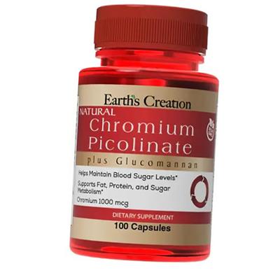 Chromium Picolinate Plus Glucomannan, 100 Caps (36604022)