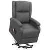 Day and Night - Day and Night Liftable Massage Chair Dark Gray Fabric
