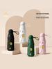 Compact Dual-Use Portable 5-Fold Umbrella with UV Protection for Sun and Rain