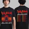 Zakk Sabbath American Winter Tour 2025 Schedule Tour Dates Two Sided T-Shirt