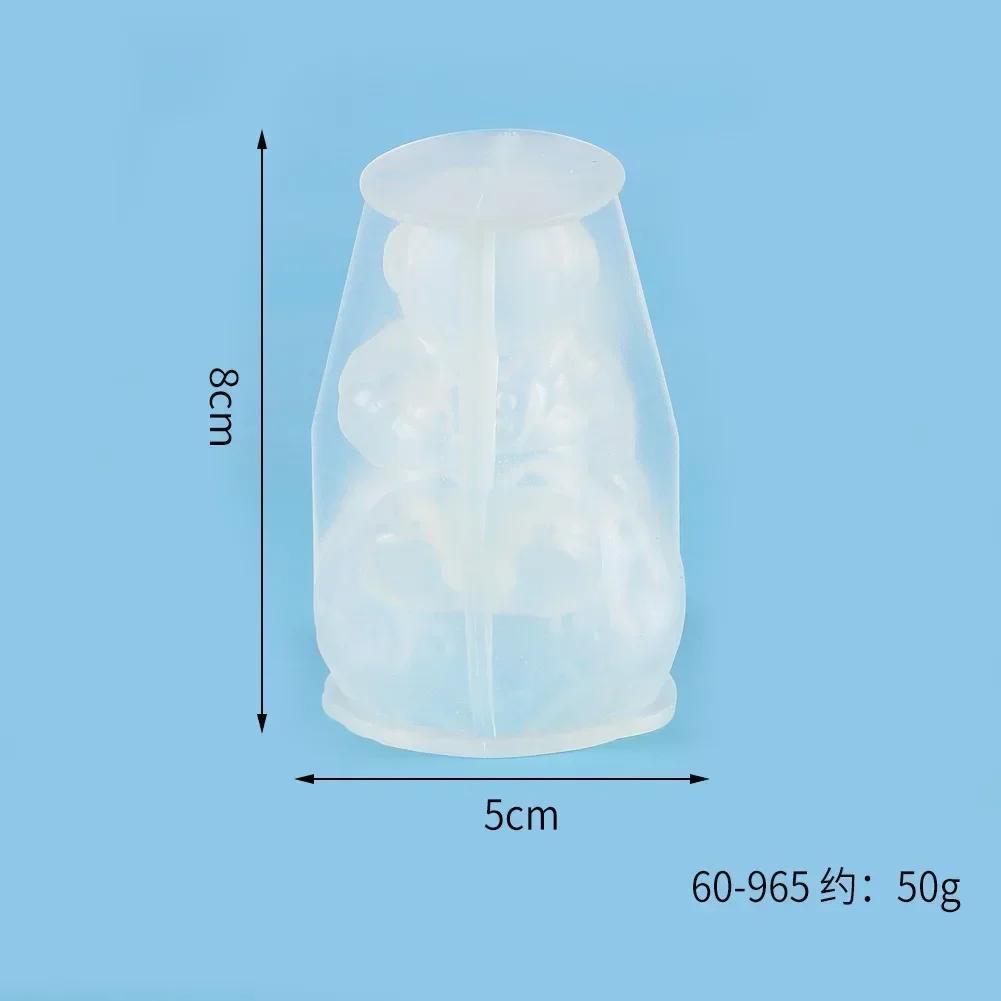 New Silicone DIY Astronaut Candle Mold Soft Easy Demould Lunar Human Body Molds Soap Resin Chocolate Ice Cube Mould Home Decor