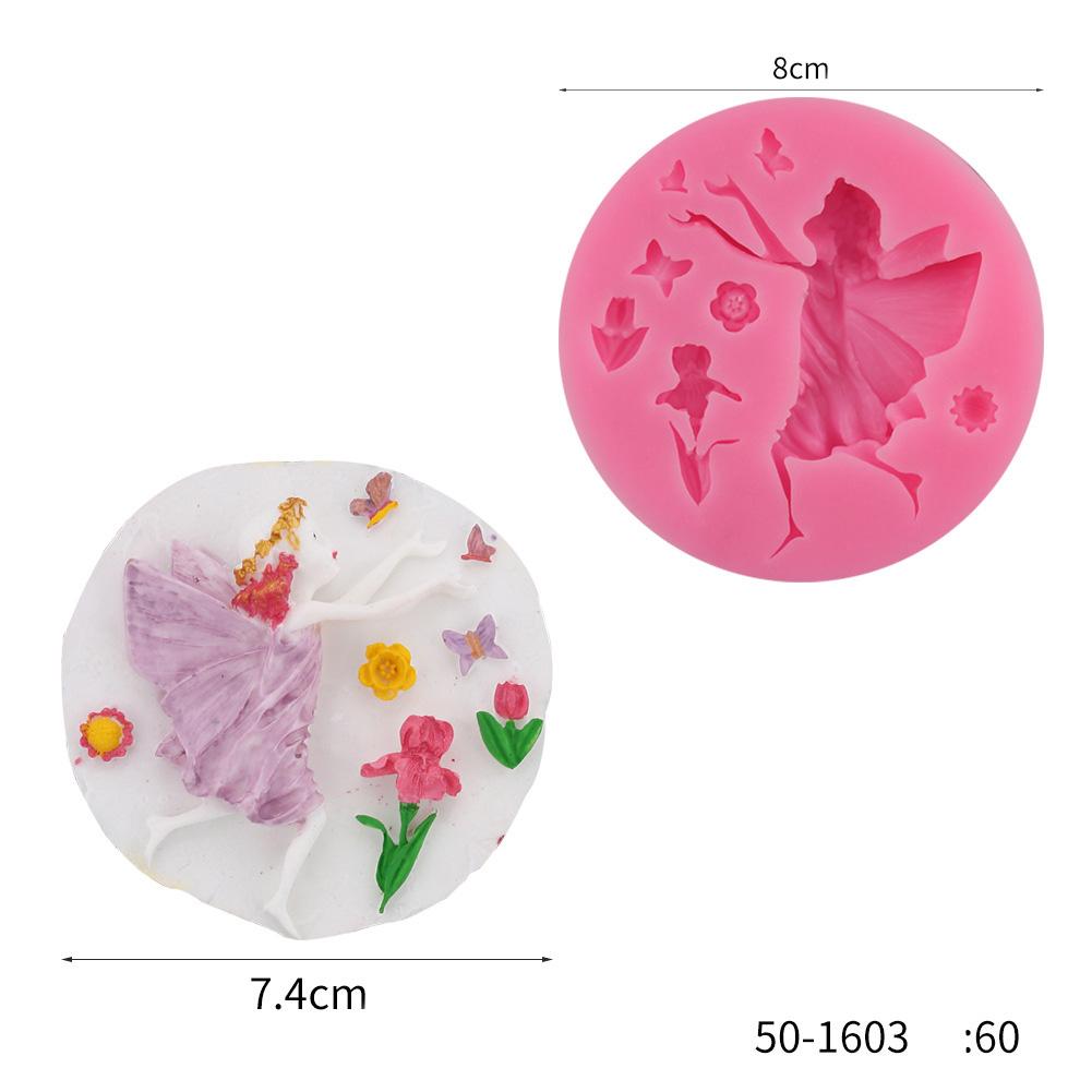 Baking Silicone Mold Angel Feather Wings Fondant Mold Chocolate Baking Moulds