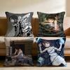 S-Serial Experiments L-Lain Cushion Cover Multi-Scene Pillow Cover for Home & Car - Reversible, Soft & Durable for Daily Use
