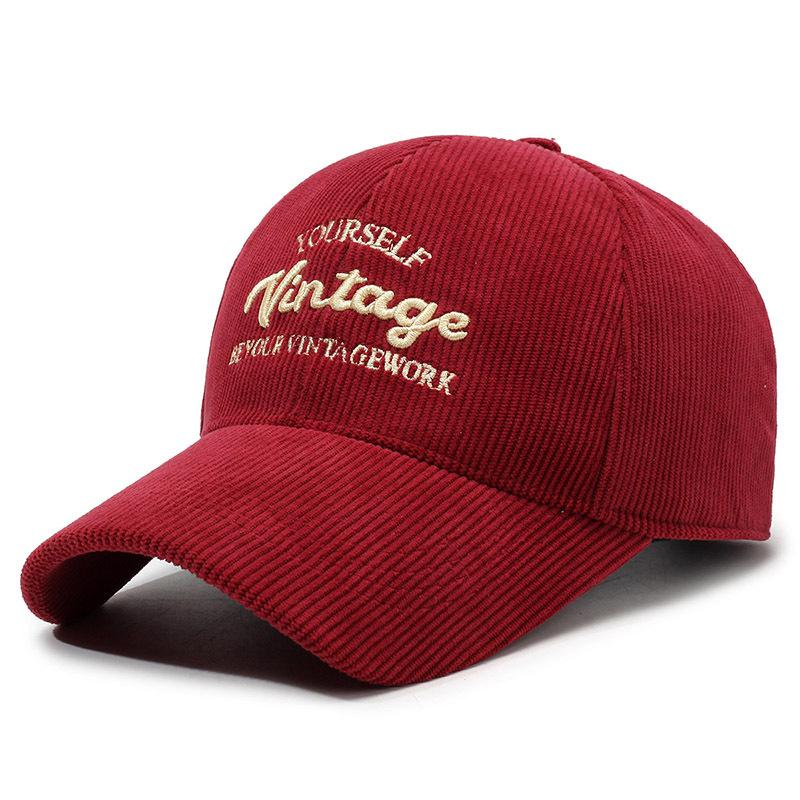 

Осень-зима Мужская Женская Вельветовая Бейсболка Пары Теплая Кепка с Вышитыми Буквами красный