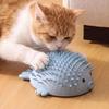 Wall-Mounted Corner Cat Scratcher Globefish Shape Cat Groomer Scratching Pad  Kitten