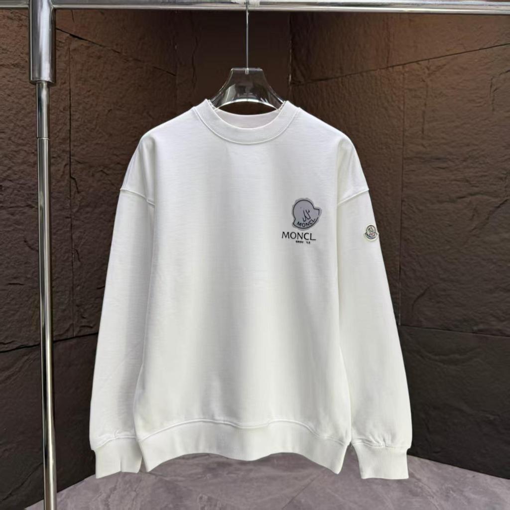 Meng Family Autumn/Winter Couple Hoodie with Badge Embroidery - Casual Breathable Round Neck Top