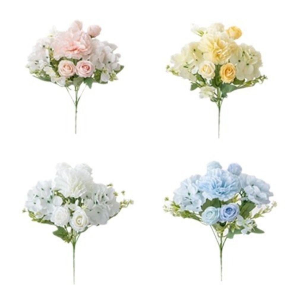 Seidenblumen, künstliche Vasendekorationen, Foto-Requisiten, künstliche Rosen, DIY-Design, Brautstrauß, Hochzeitszeremonie