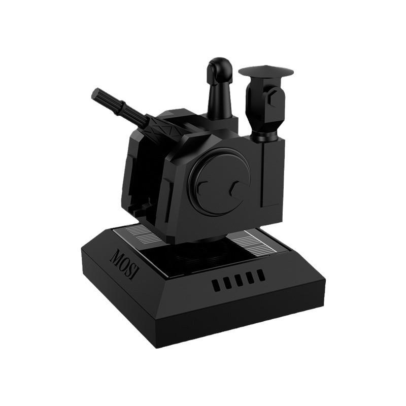 

Вращающийся автомобильный ароматизатор на солнечной батарее - Длительный свежий аромат для консоли салона автомобиля Premium Black A