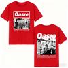 Oasie Rockband Welttournee 2025 Herren Damen T-Shirt Druck Kleidung Mode lässig reine Baumwolle Sommer Herbst und Winter Unterwäsche