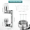 Adaptor pentru Robinet cu Rotație Universală 1080° pentru Robineți 22mm Robinet de Apă Duza Rotativă Aerator Extensor de Bucătărie Splasher Mod Dublu Acasă