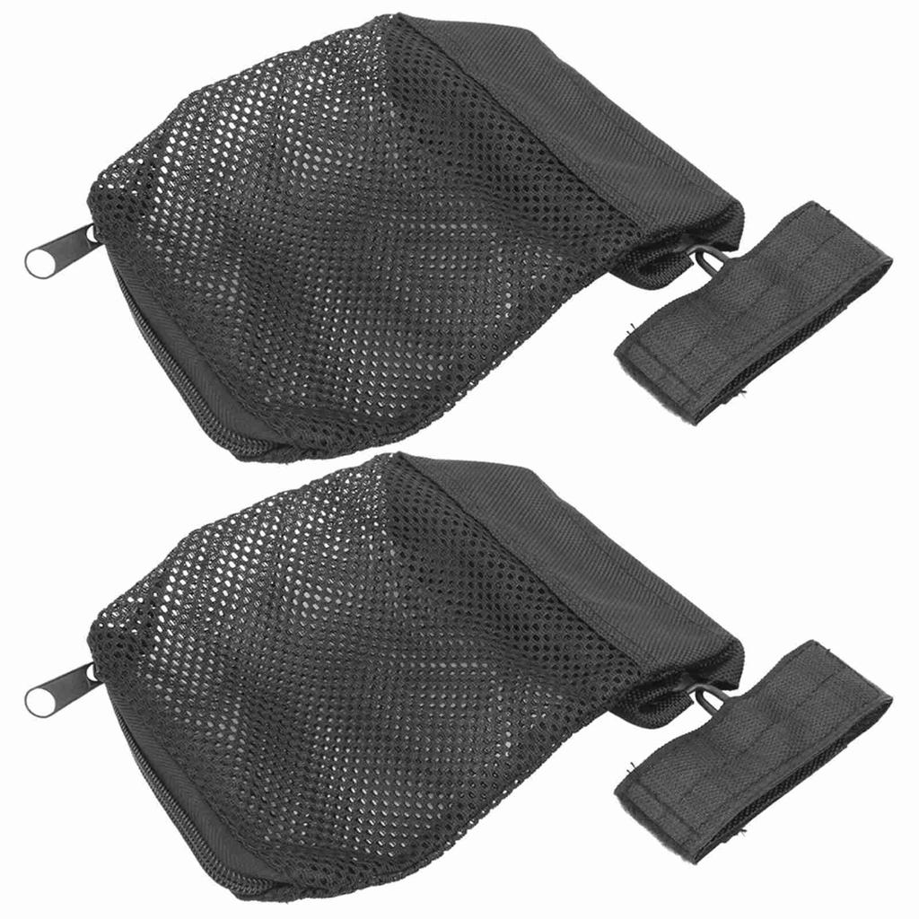 2pcs Brass Shell Catcher Zipper Bottom Shell Catcher Nylon Mesh Bag Brass Catcher