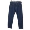 Straight Denim Pants W32 Navy 21615 Jeans Men's Used